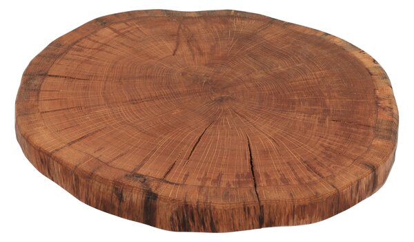 ČistéDřevo Podkładka z drewna dębowego 30–35 cm
