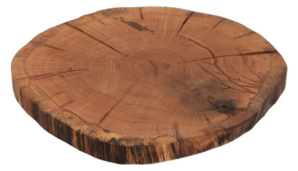 ČistéDřevo Podkładka z drewna dębowego 30–35 cm