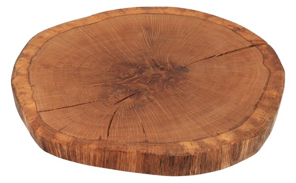 ČistéDřevo Podkładka z drewna dębowego 30–35 cm