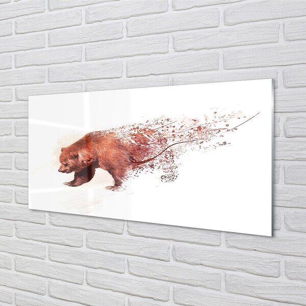 Obraz na szkle Niedźwiedź