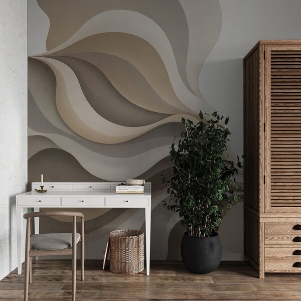 Fototapety Gładkie, eleganckie fale, Fototapety Abstrakcja, w05245v1 : Uwalls.pl