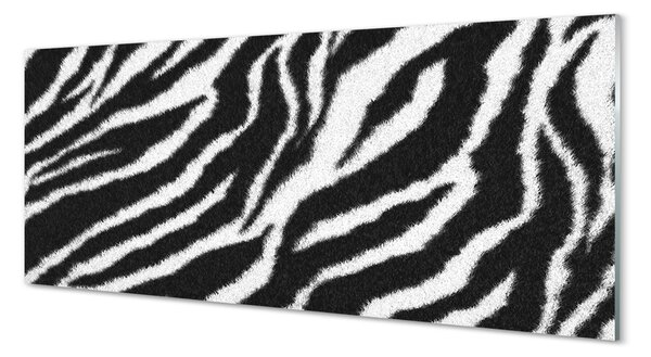 Obraz na szkle Zebra sierść