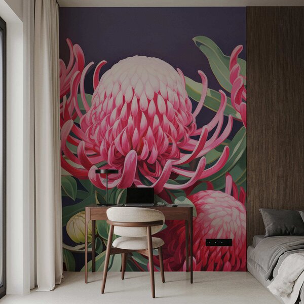 Fototapety Królewska protea, Fototapety Kwiaty, w05308 : Uwalls.pl