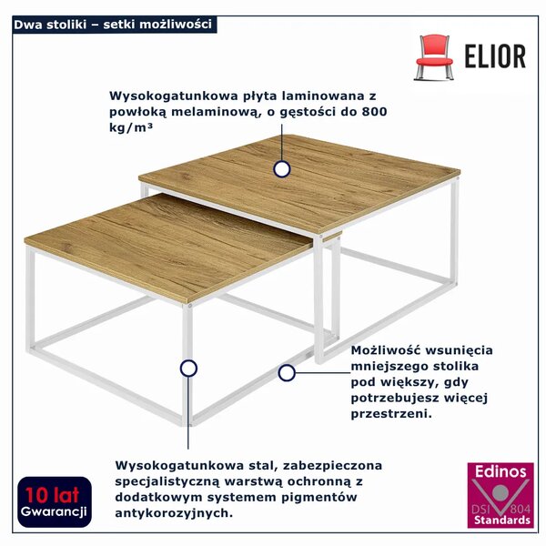 Zestaw stolików kawowych E2-N00