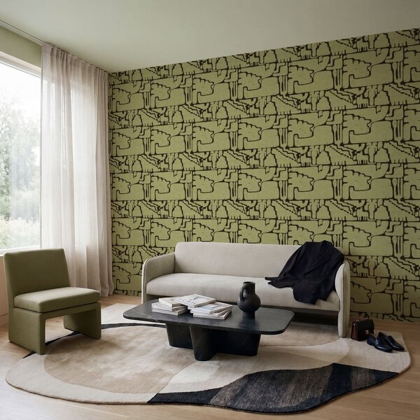 Tapety Abstrakcyjny wzór z ciemnymi liniami, Tapety Abstrakcyjne, a01122v1 : Uwalls.pl