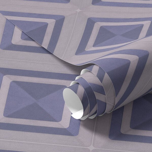 Tapety Geometryczny wzór rombów w odcieniach niebieskiego, Tapety Abstrakcyjne, a01128v1 : Uwalls.pl