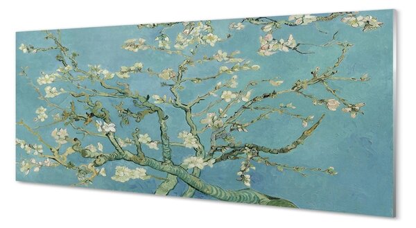 Obraz na szkle Kwitnący migdałowiec - Vincent van Gogh