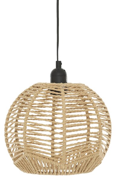 Lampa wisząca CAREN z kloszem z plecionki, Ø 24 cm