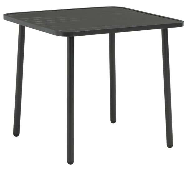 Zestaw metalowych mebli ogrodowych Ewera 3X - szary
