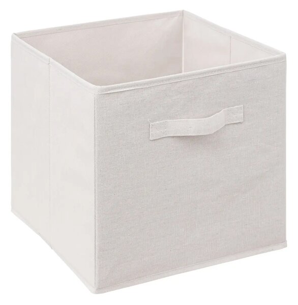 Półka bambusowa TIDY z 6 materiałowymi koszami, wys. 78,5 cm