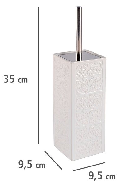 Pojemnik na szczotkę CORDOBA + szczotka WC, WENKO