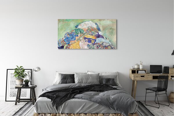 Obraz na szkle Dziecko (kołyska) - Gustav Klimt