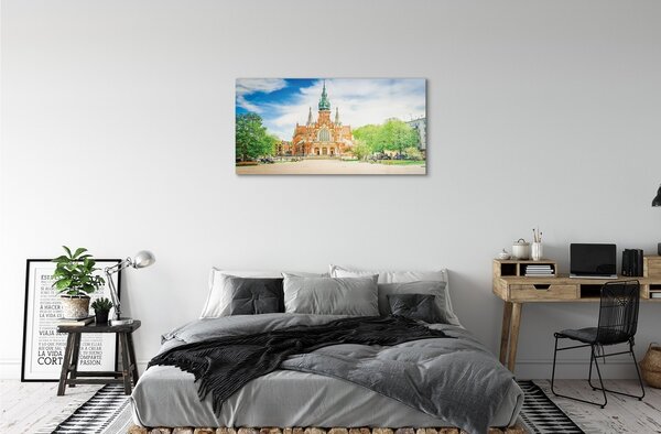 Obraz na szkle Kraków Katedra