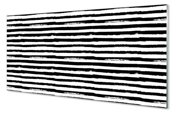 Obraz na szkle Nieregularne paski zebra