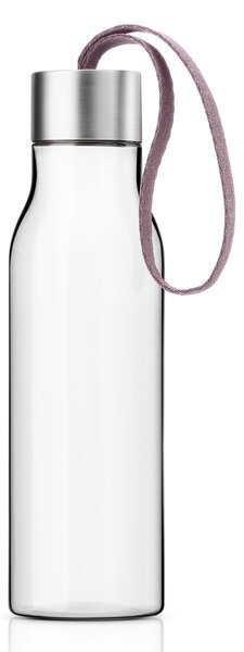 Butelka do picia 0,5 l z różowym paskiem Eva Solo