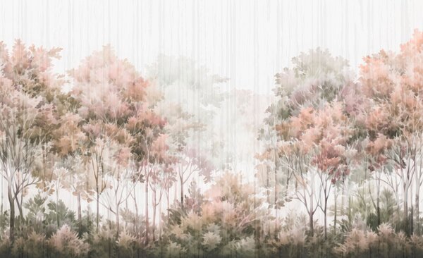 Fototapety Lśniący las i linie, Fototapety Natura, w05442v2 : Uwalls.pl