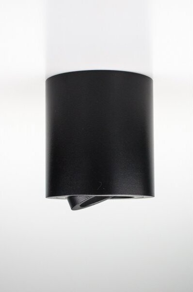 PP Design P 203 PLAFON NOWOCZESNA LAMPA SUFITOWA OPRAWA NATYNKOWA ALUMINIUM CZARNY PAR16 GU10 LED