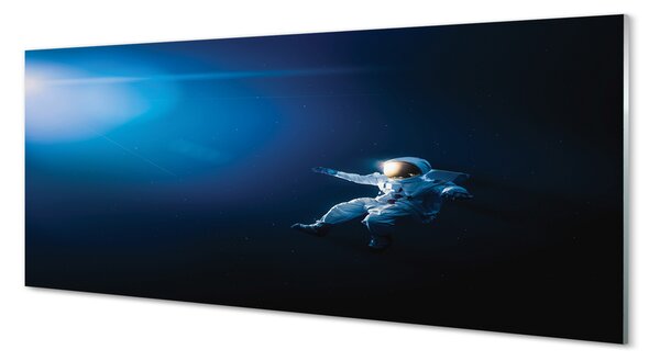 Obraz na szkle Kosmos astronauta