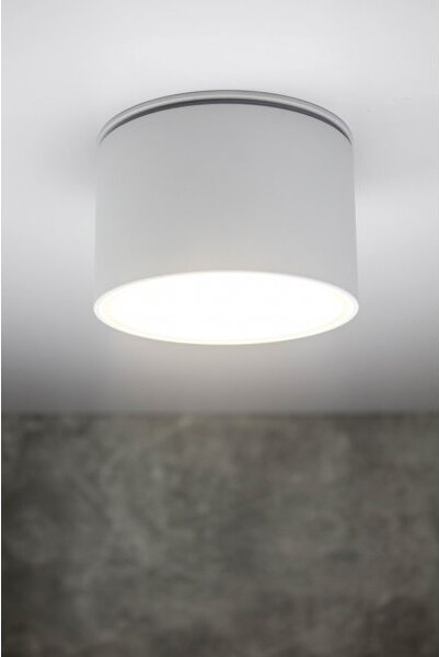 PP Design P 500 IP65 PLAFON NOWOCZESNA LAMPA SUFITOWA OPRAWA NATYNKOWA BIAŁY GX53 LED IP65 HERMETYCZNA