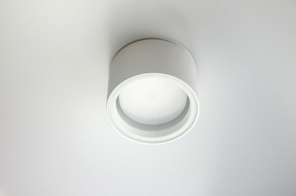 PP Design P 500 IP65 PLAFON NOWOCZESNA LAMPA SUFITOWA OPRAWA NATYNKOWA BIAŁY GX53 LED IP65 HERMETYCZNA