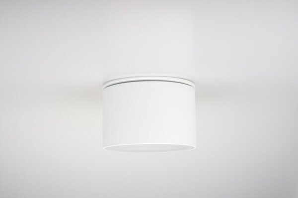 PP Design P 500 IP65 PLAFON NOWOCZESNA LAMPA SUFITOWA OPRAWA NATYNKOWA BIAŁY GX53 LED IP65 HERMETYCZNA