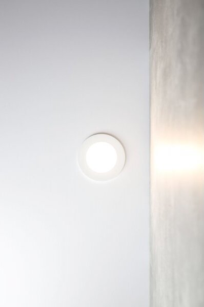 PP Design 823 WH OPRAWA HALOGENOWA LED WPUSZCZANA OCZKO BIAŁY MR16 GU10 GU5,3 HERMETYCZNA IP65