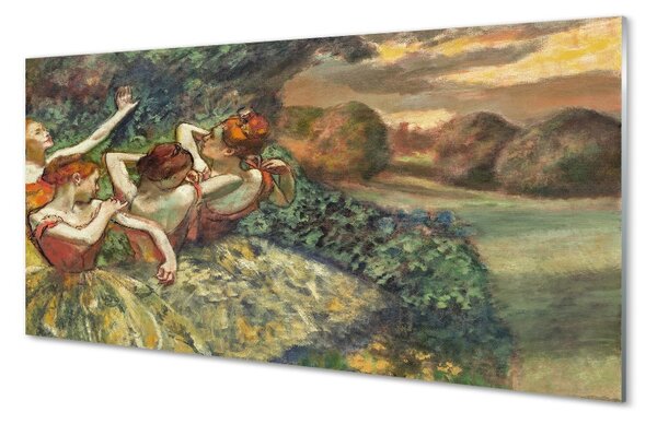 Obraz na szkle Cztery tancerki - Edgar Degas