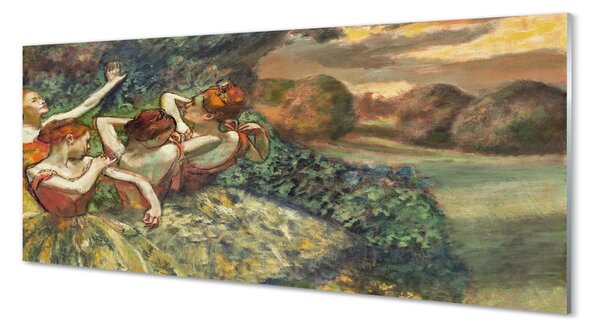 Obraz na szkle Cztery tancerki - Edgar Degas
