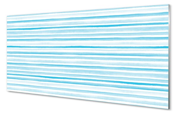 Panel Szklany Marynarskie Niebieskie Paski