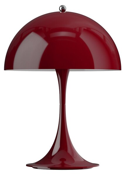 Lampa Stołowa Louis Poulsen, Panthella 250, ściemnialny, czerwony, salon, tworzywo sztuczne, nowoczesny
