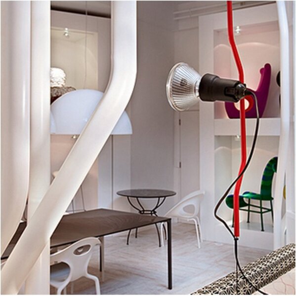 Lampa Wisząca FLOS, czerwony, metal