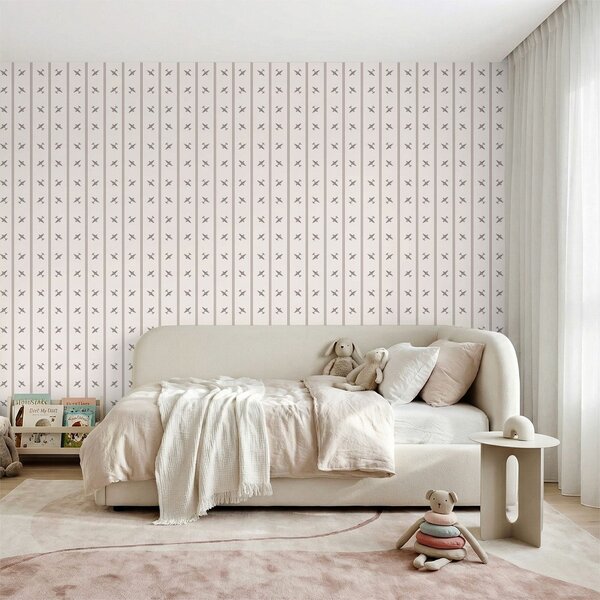Tapety Samoloty w paski na jasnym tle, Tapety Geometryczne, Tapety w paski, a01170v1 : Uwalls.pl