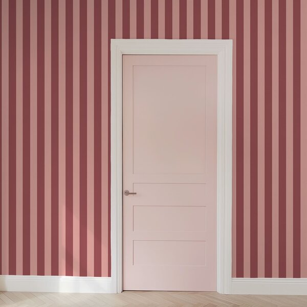 Tapety Różowe i jasne pionowe paski, Tapety Geometryczne, Tapety w paski, a01179v3 : Uwalls.pl