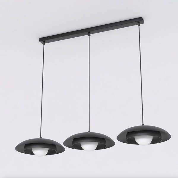 Skin 3 BL czarna lampa wisząca nowoczesna, lampa do jadalni, kuchni domodes