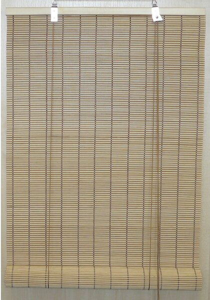 Bambusowa roleta w naturalnym kolorze 140x160 cm Brutus – Gardinia