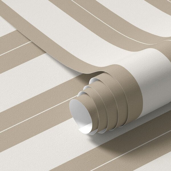 Tapety Beżowe pionowe paski w stylu minimalistycznym, Tapety Geometryczne, Tapety w paski, a01181v4 : Uwalls.pl