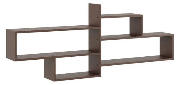 Minimalistyczna półka wisząca w kolorze wenge B0-B40