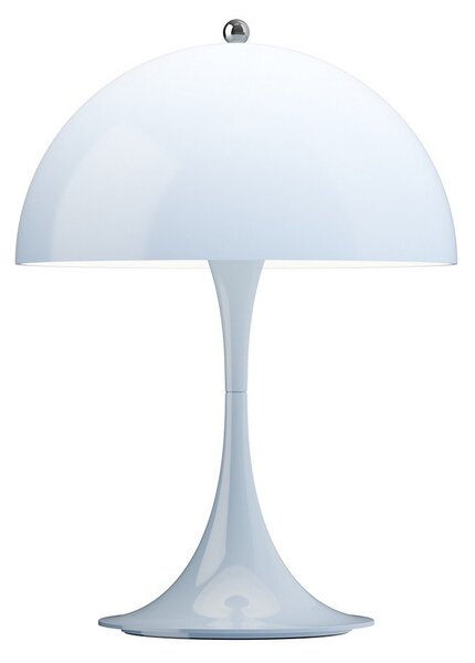 Lampa Stołowa Louis Poulsen, Panthella 250, ściemnialny, niebieski, salon, tworzywo sztuczne, nowoczesny