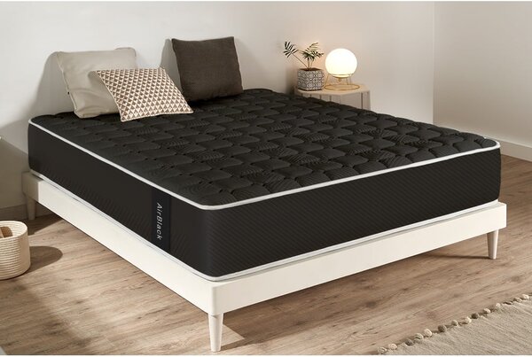 Twardy piankowy materac 80x200 cm Air Black – Moonia