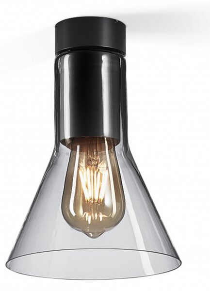 Lampa sufitowa MODERN GLASS Flared SP E27 natynkowy