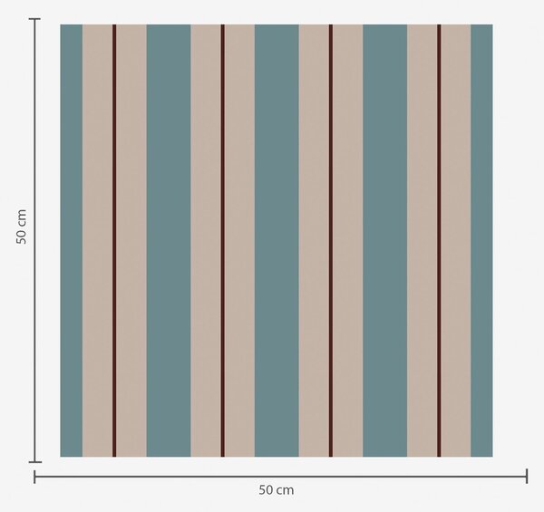 Tapety Turkusowo-beżowe paski z ciemnymi akcentami, Tapety Geometryczne, Tapety w paski, a01183v5 : Uwalls.pl