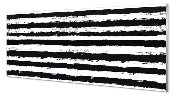 Obraz na szkle Nieregularne paski zebra