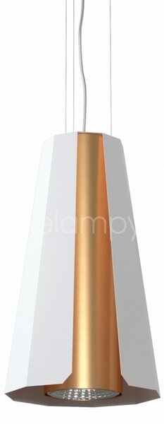 Lampa wisząca ALAMAK 1389BW1/962/117 biała