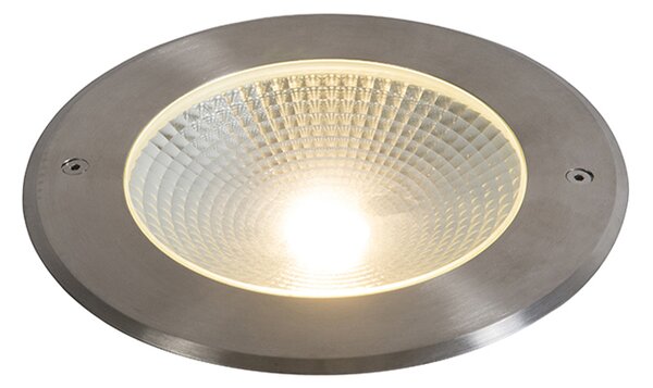 Nowoczesny klosz do zabudowy stalowy z LED 20W - Bridge