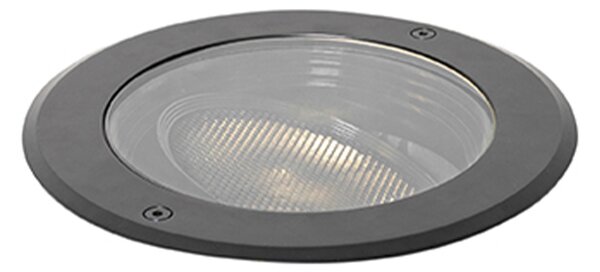 Ogrodowy klosz podłogowy czarny AR111 regulowany IP65 - Delux Honey
