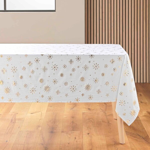 Obrus ze świątecznym motywem z mikrowłókna 140x240 cm Astrelia – douceur d'intérieur