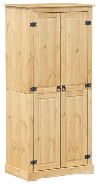 Szafa corona, 76x50x170 cm, lite drewno sosnowe