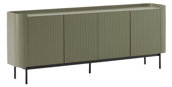 Zielona komoda 200x80x40 cm Willa – MOME