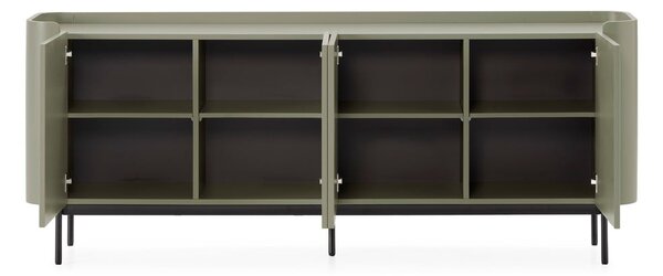Zielona komoda 200x80x40 cm Willa – MOME