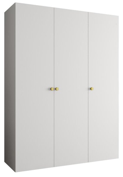 Szafa uchylna otwierana Parma 1 150 wys. 202 cm biaÅy + u. zÅoty